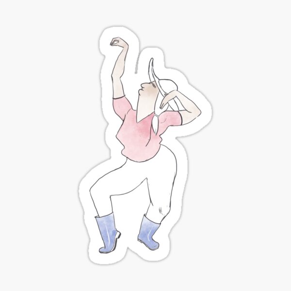 Dancing Granny #4 Sticker