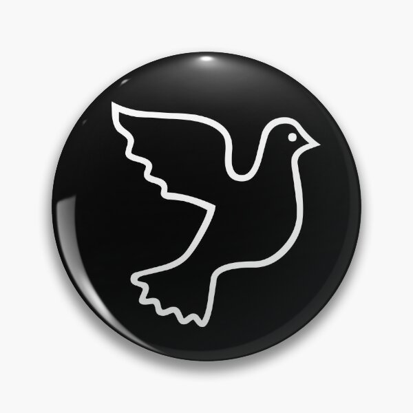 Item preview, White Dove of Peace symbol designed and sold by effervescence.