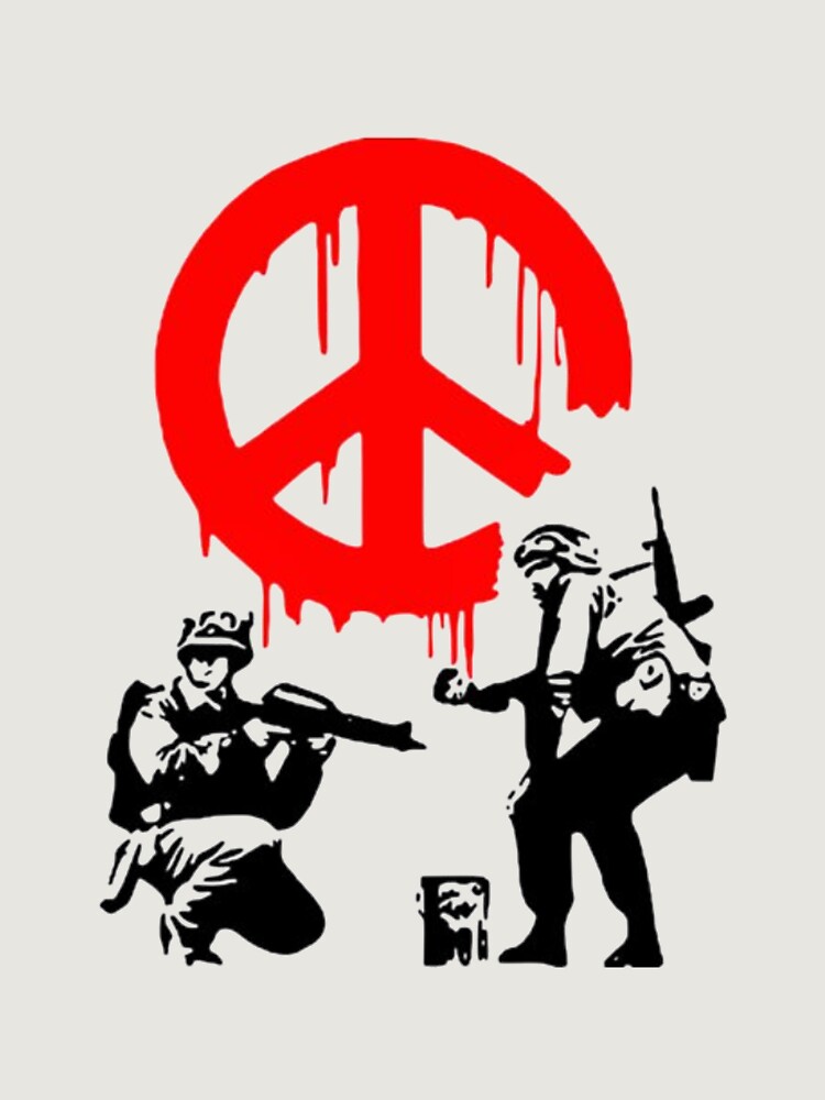 Thumbnail 6 von 6, Premium Oversized Pullover, Peace Soldiers designt und verkauft von GiftShopHome.
