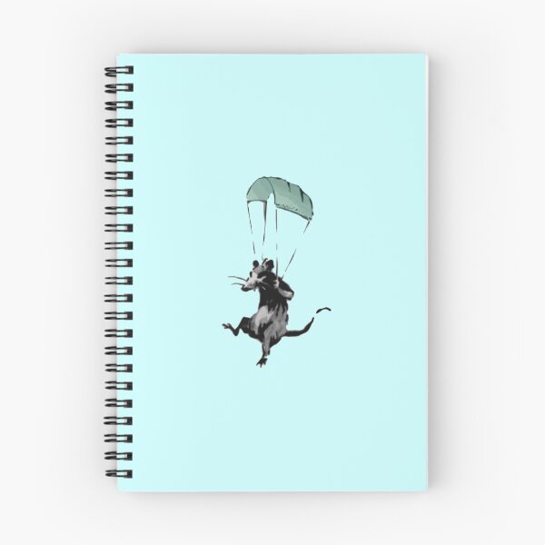 Item preview, rat parachuting with facemark designed and sold by GiftShopHome.