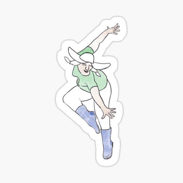 Dancing Granny #5 Sticker