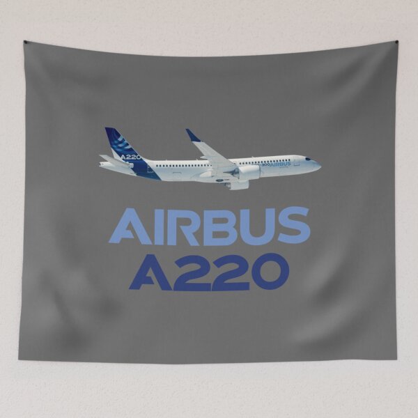 Artikelvorschau, Airbus A220 airplane entworfen und verkauft von PAMELARUBIO.
