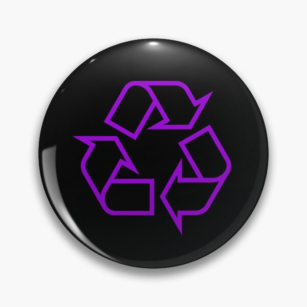 Item preview, Purple Recycle symbol designed and sold by effervescence.