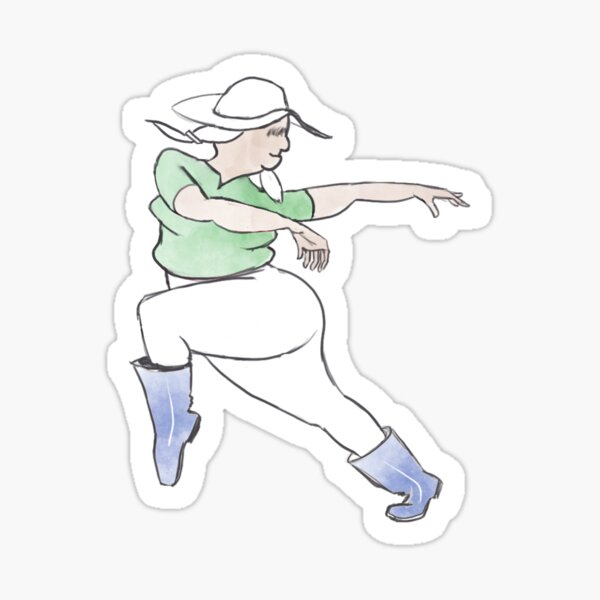 Dancing Granny #7 Sticker