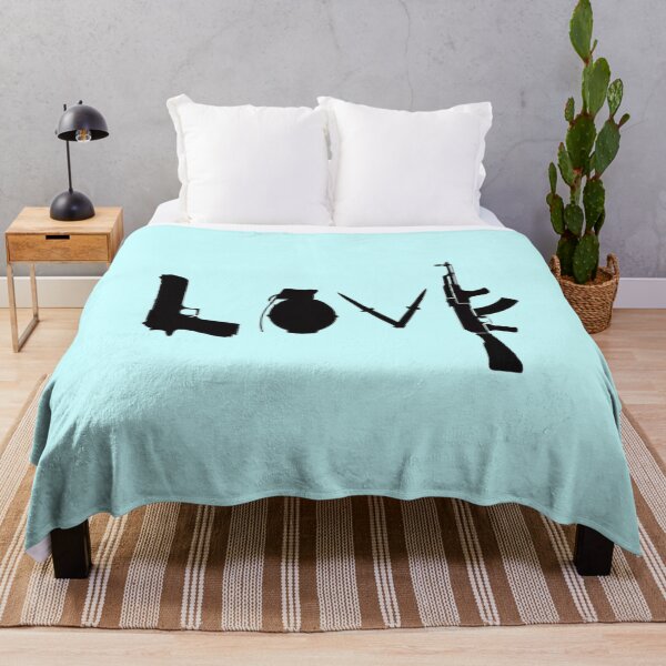 Item preview, Banksy Love Guns designed and sold by GiftShopHome.