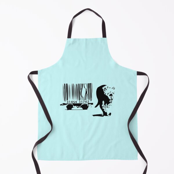 Item preview, Banksy Print Tiger Barcode designed and sold by GiftShopHome.