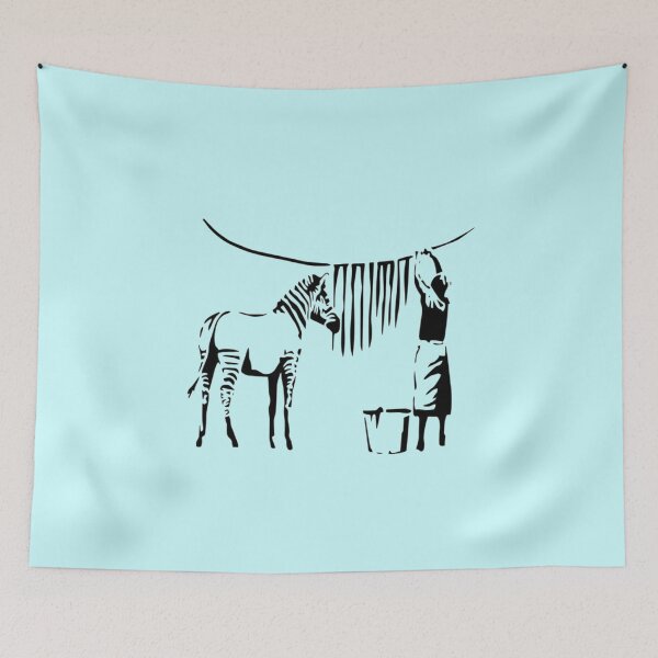 Artikelvorschau, Banksy Zebra entworfen und verkauft von GiftShopHome.