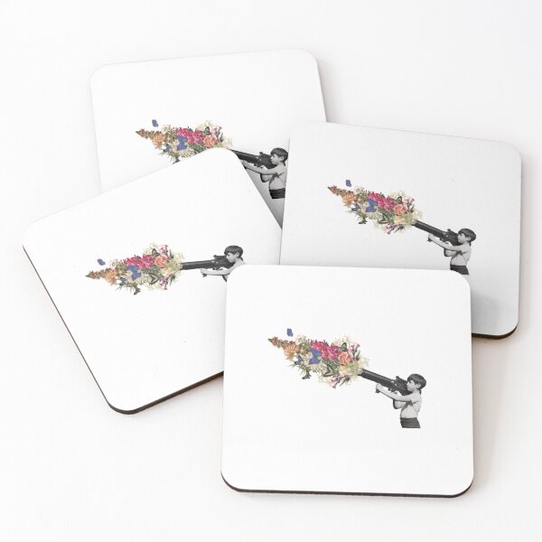 Item preview, Bazooka Bouquet - Street Art Graffiti Banksy Fan Art designed and sold by GiftShopHome.