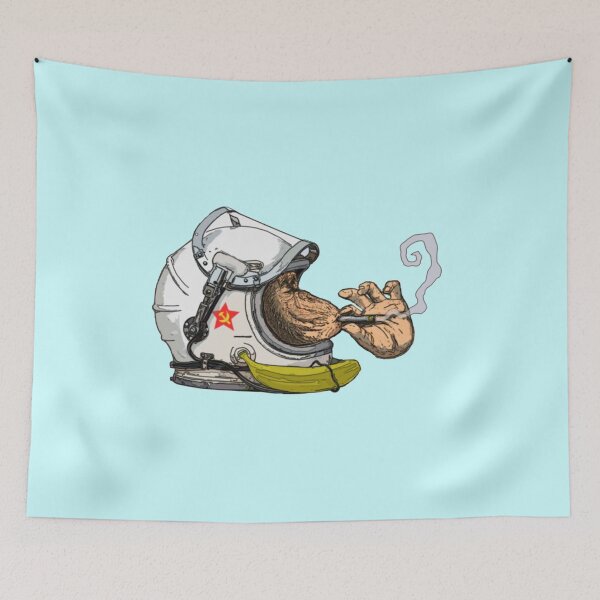 Item preview, SPACE MONKEY- Urban style Ape Art designed and sold by GiftShopHome.