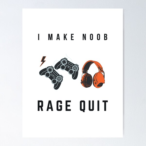 Better Posters: “Rage quit” and poster designs