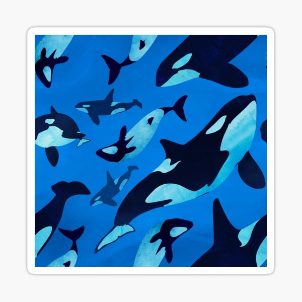 Item preview, Orcas and Commersons designed and sold by PetrichorCrown.