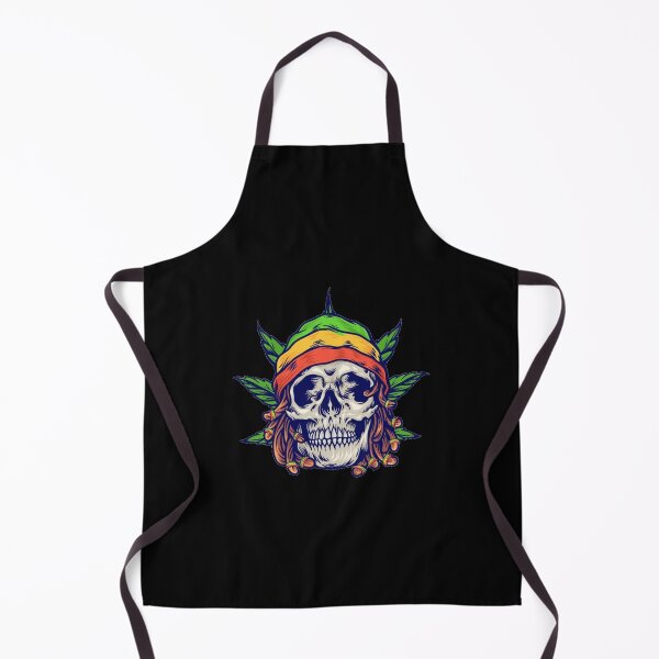 Item preview, Reggae Skull_Black designed and sold by OrganicCharm.