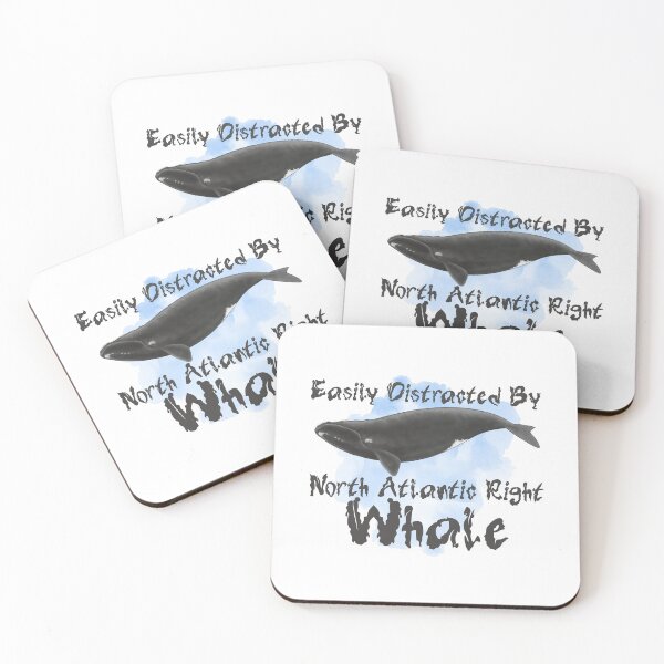 Item preview, Easily Distracted by North Atlantic right whale designed and sold by ErmessThiings.