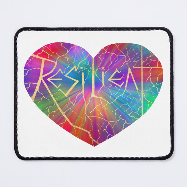 Item preview, Resilient Rainbow Kintsugi Heart  designed and sold by Deborah Camp.