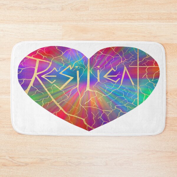 Item preview, Resilient Rainbow Kintsugi Heart  designed and sold by Deborah Camp.