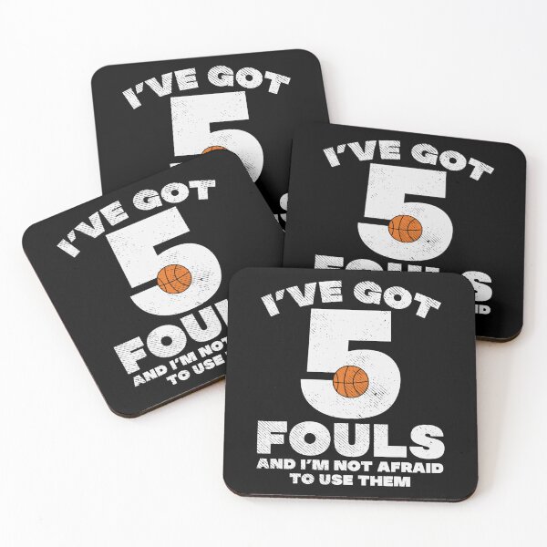 Item preview, 5 Fouls Not Afraid Basketball Funny Baller Player Men Women T-Shirt Essential T-Shirt designed and sold by gloria1os.