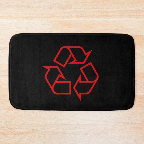 Item preview, Red Recycle symbol designed and sold by effervescence.