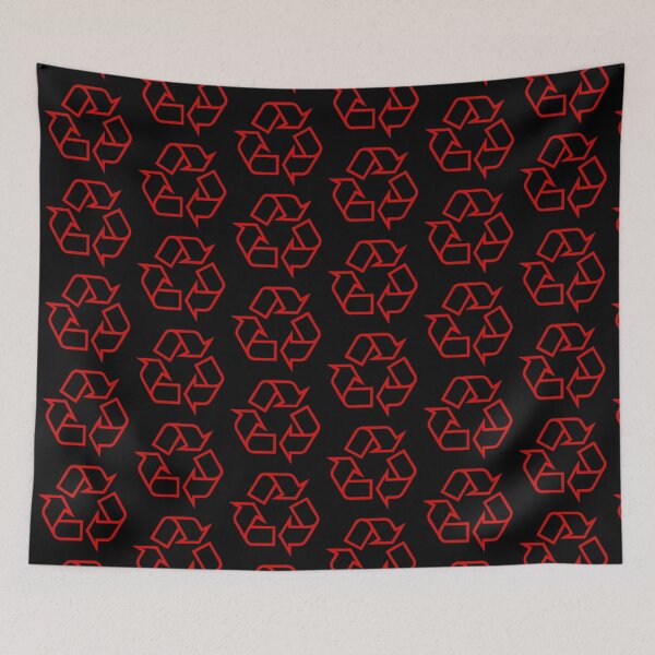 Item preview, Red Recycle symbol designed and sold by effervescence.