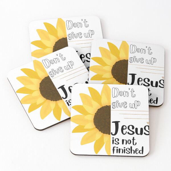 Item preview, Don't give up... Jesus is not finished designed and sold by ThroughHisGrace.