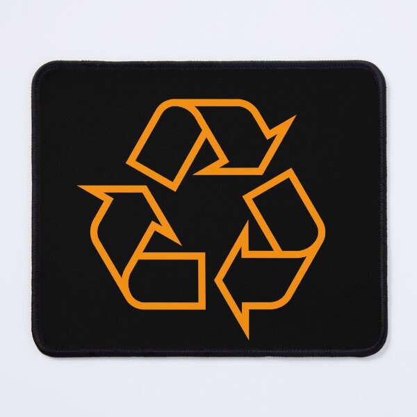Item preview, Orange Recycle symbol designed and sold by effervescence.