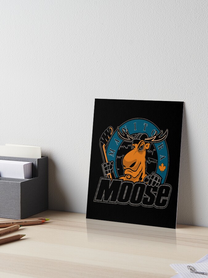 Manitoba Moose Sticker Cap for Sale by clamayi2