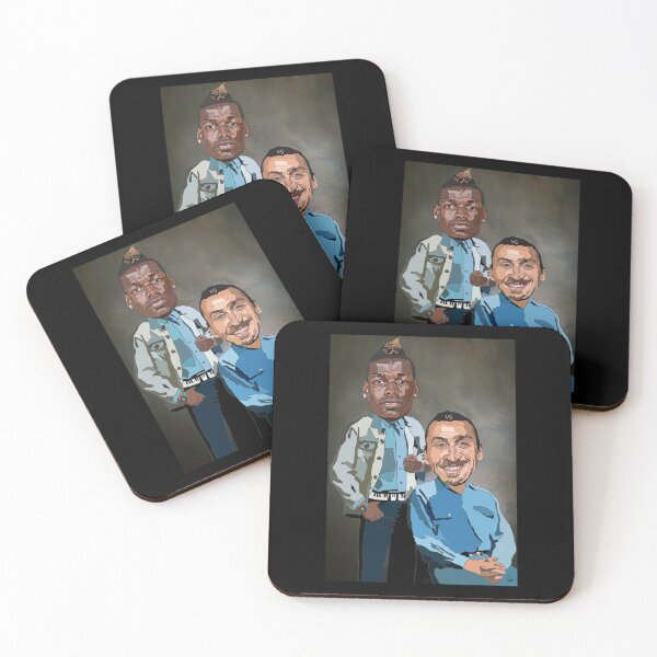 Item preview, Zlatan And Pogba Sticker designed and sold by janlzmaude.