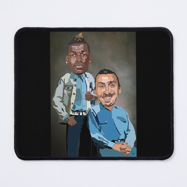 Item preview, Zlatan And Pogba Sticker designed and sold by janlzmaude.