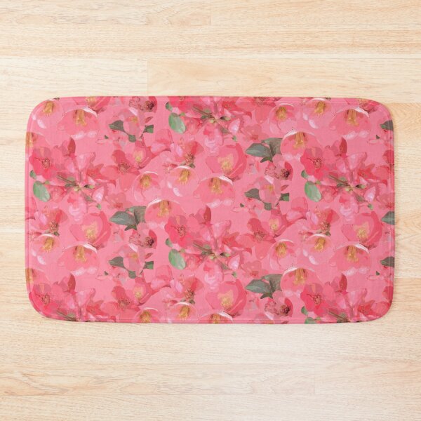 Item preview, Crabapple Blossoms v2 on Soft Pink Half-Drop Repeat 5748 designed and sold by Art in My Loft.