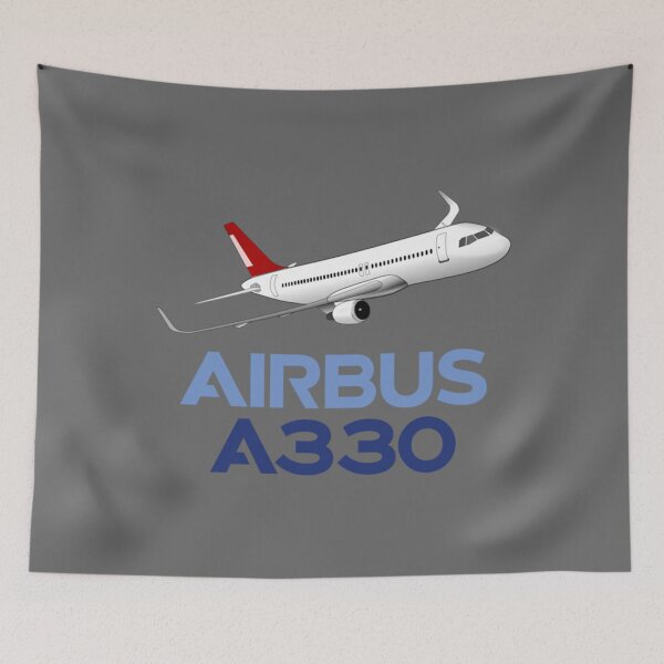 Item preview, Airbus A330 airplaneArt designed and sold by PAMELARUBIO.