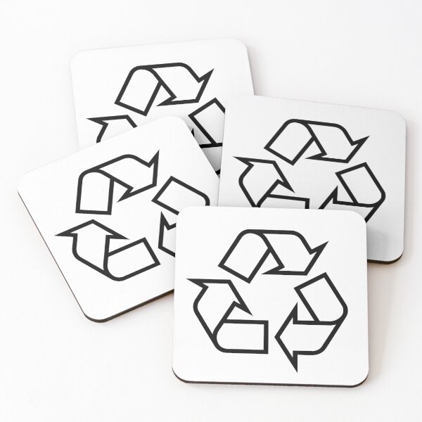 Item preview, Black Recycle symbol designed and sold by effervescence.