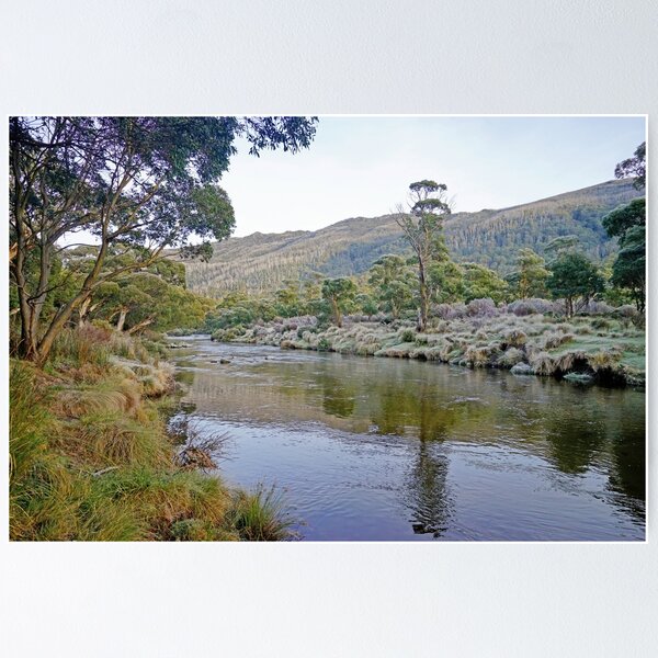 Item preview, Dawn on the Thredbo River designed and sold by Harry Oldmeadow.