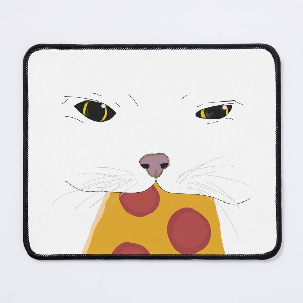 Item preview, Cat Eating A Pizza designed and sold by RedFlowerful.