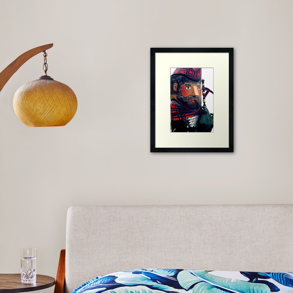 Hey Scotty Framed Art Print