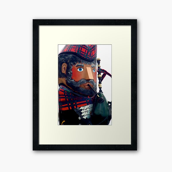 Hey Scotty Framed Art Print