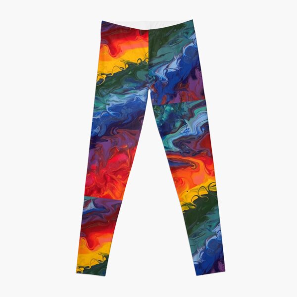 Squiggly Chakras Leggings for Sale by kcbarrett345