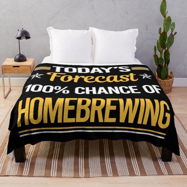 Item preview, Funny Today's Forecast Homebrewing Homebrew Homebrewer Beer Home Brew Brewing Brewer designed and sold by TroyaBrewer.