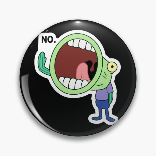 Item preview, SpongeBob Hoopla Fish Screaming NO! designed and sold by bowenfred38.