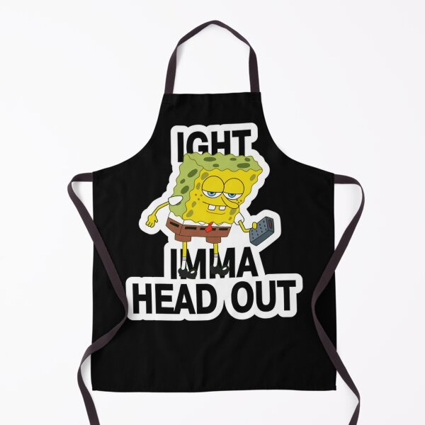 Aperçu de l'œuvre SpongeBob Ight Imma Head Out Meme créée et vendue par bowenfred38.
