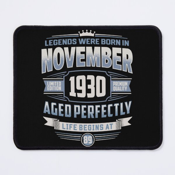 Item preview, 89th Birthday Gift November Legends 1930 Tank Top designed and sold by kimmesajgreh.
