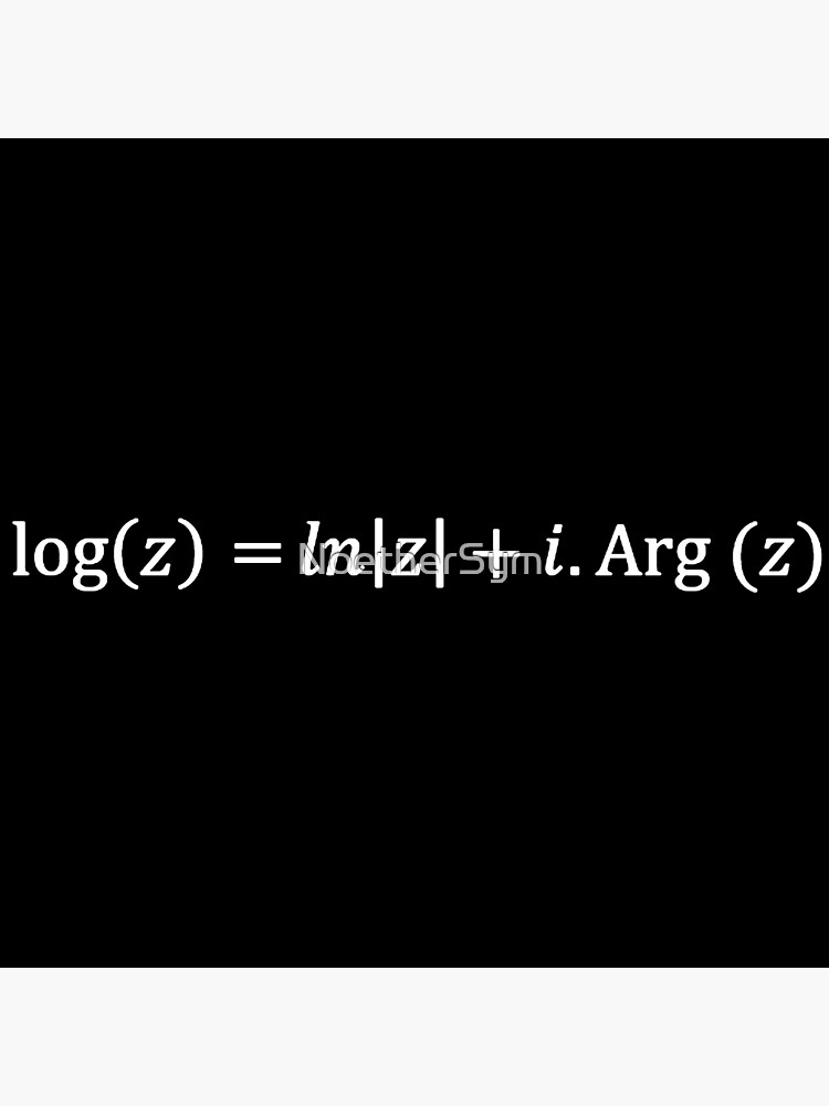 logarithm definition" Poster for Sale by NoetherSym Redbubble