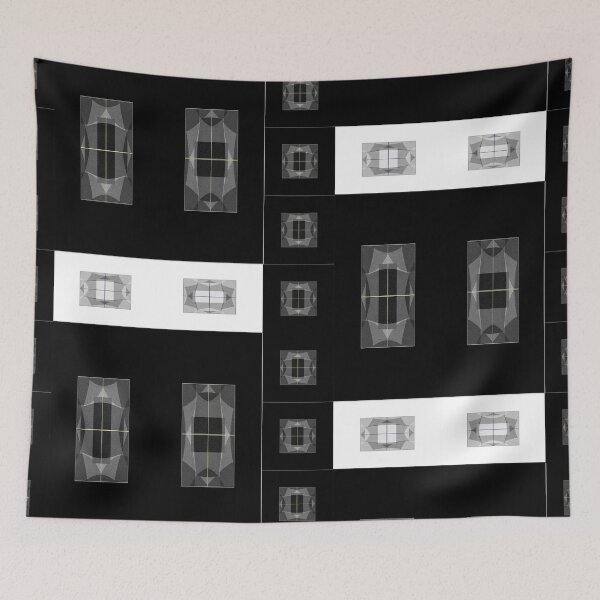 Item preview, Pattern - Black, White, Gray Geometric designed and sold by Gretchen Tiger.