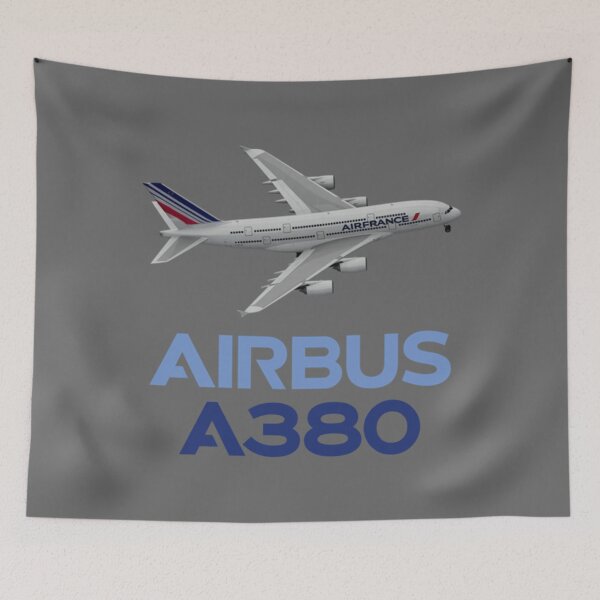 Item preview, Airbus A380 airplaneArt designed and sold by PAMELARUBIO.