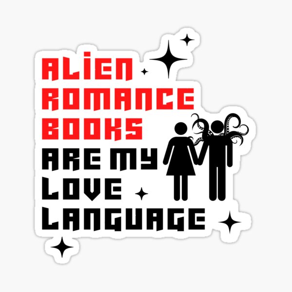 Books Are My Love Language Sticker