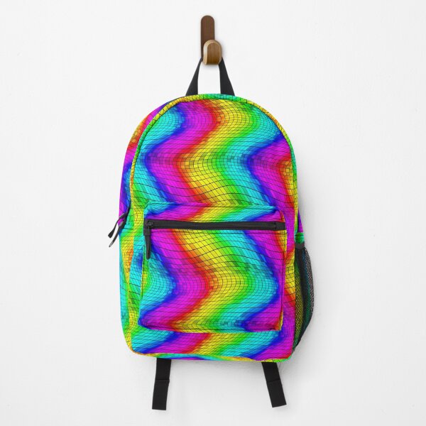 Artikelvorschau, Rainbow Colors Geometric Wave Pattern Gay Pride Month LGBT entworfen und verkauft von FortuneTee.