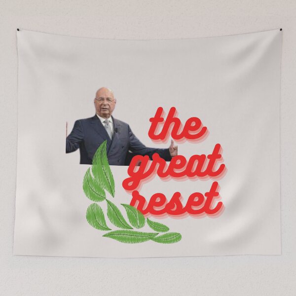 Item preview, Klaus Schwab The Great Reset - Classic T-shirts designed and sold by Tommy634.