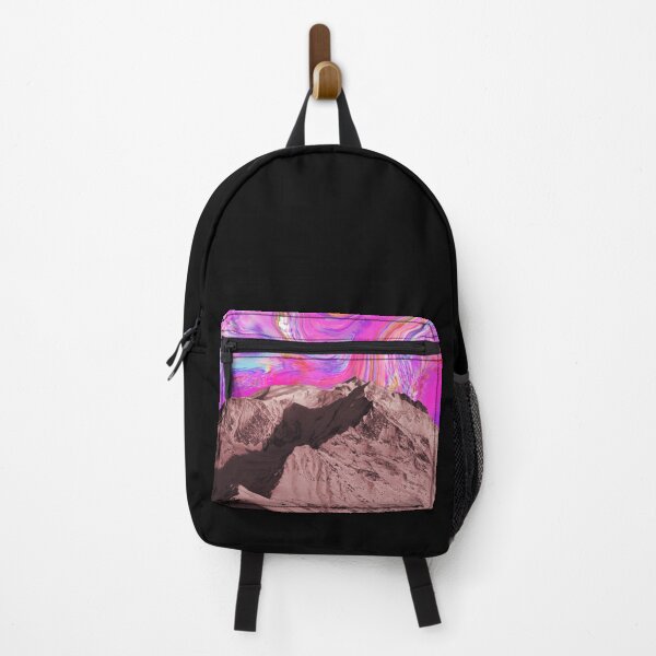 Artikelvorschau, Aesthetic Pink Snowy Mountains  entworfen und verkauft von Quoppidou.