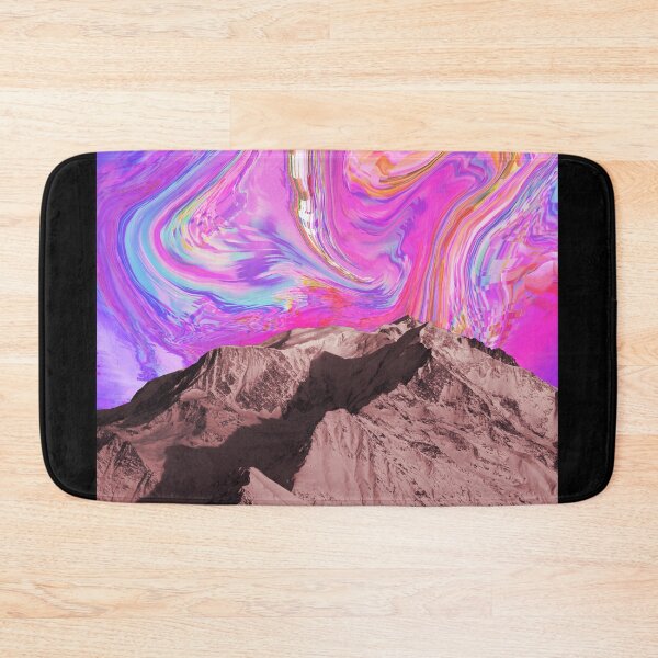 Artikelvorschau, Aesthetic Pink Snowy Mountains entworfen und verkauft von Quoppidou.