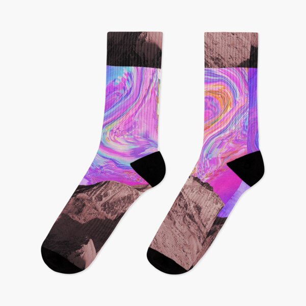 Item preview, Aesthetic Pink Snowy Mountains  designed and sold by Quoppidou.