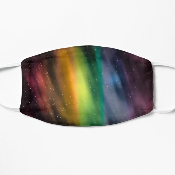 Rainbow Stars X (Original) Flat Mask