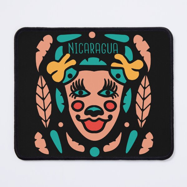 Item preview, Carnival nicaragua mask designed and sold by 1White-Rabbit.